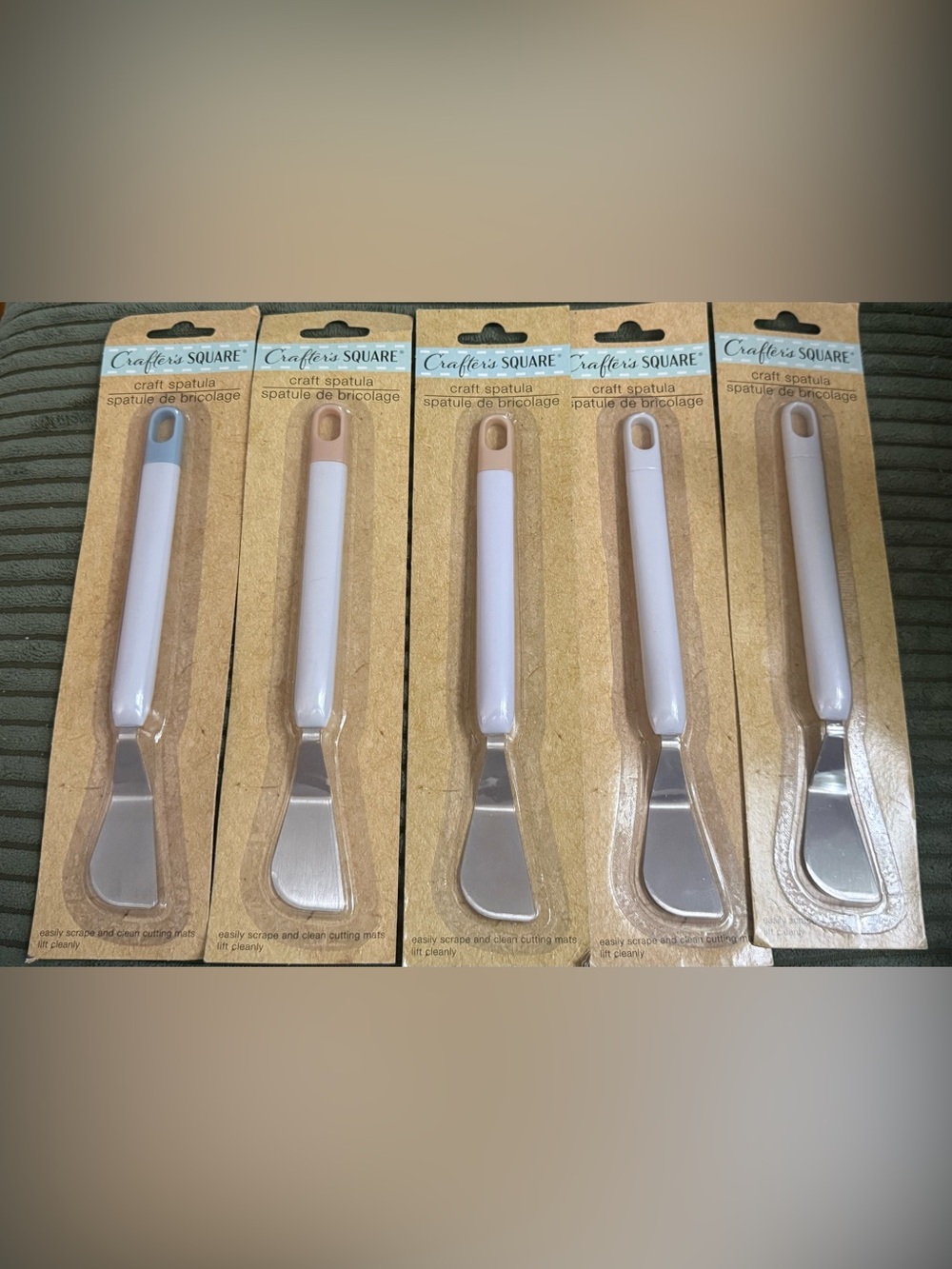 Craft Spatula Set of 5 NEW Cricut Cameo vinyl Paper Resin DIY Lift Scrape Smooth